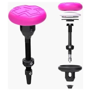 MUC-OFF Stealth Tubeless Tag Holder & 44mm Valve Kit