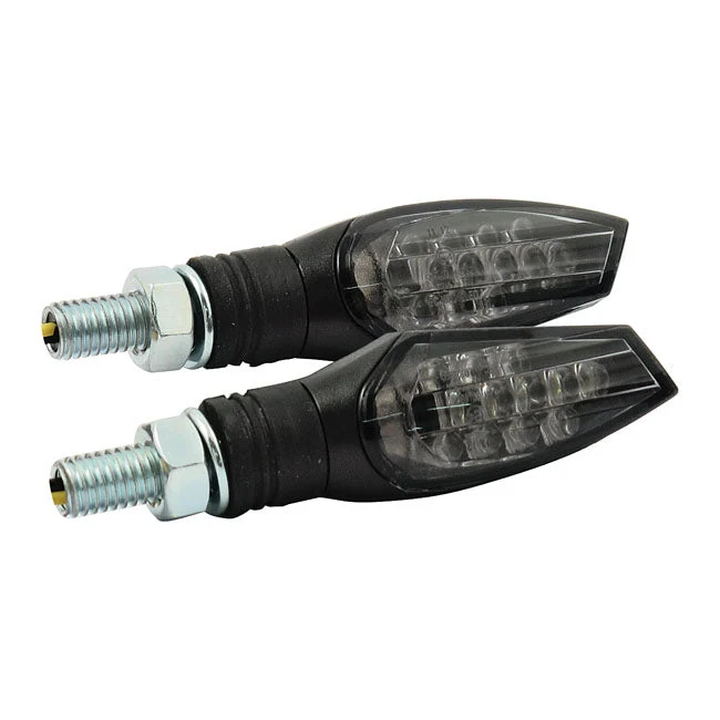 Nova LED-valopylväät Musta