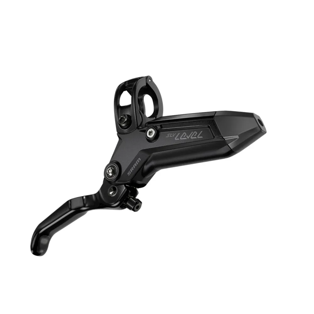 Pari SRAM LEVEL SILVER STEALTH 4-mäntäisiä jarruja Musta