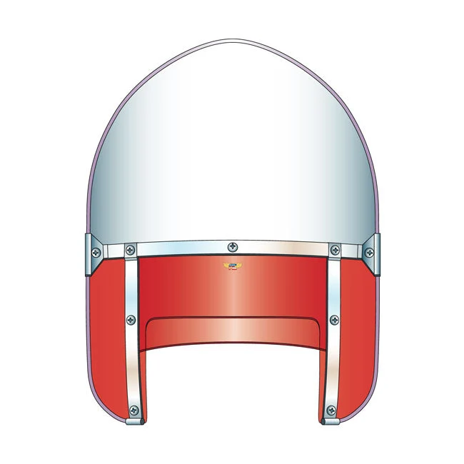 NC Peaked Beaded Heavy Duty Tuulilasi Punainen FL 49-59