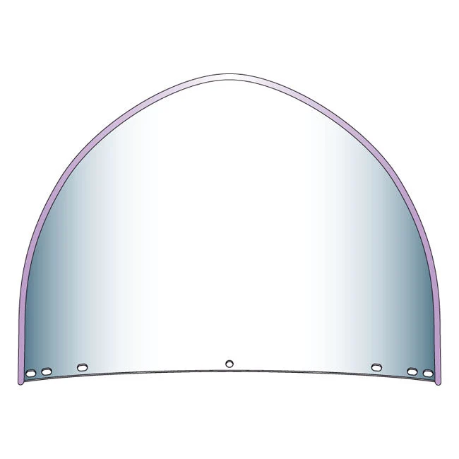 NC Peaked Upper Windshield HD 7-pultti HD