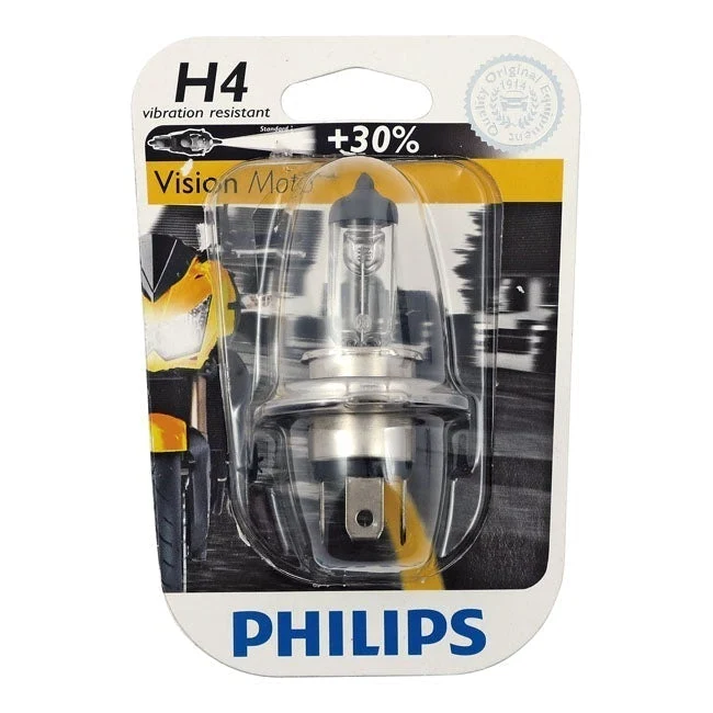 Philips Vision Moto -ajovalopolttimo H4 55/60W