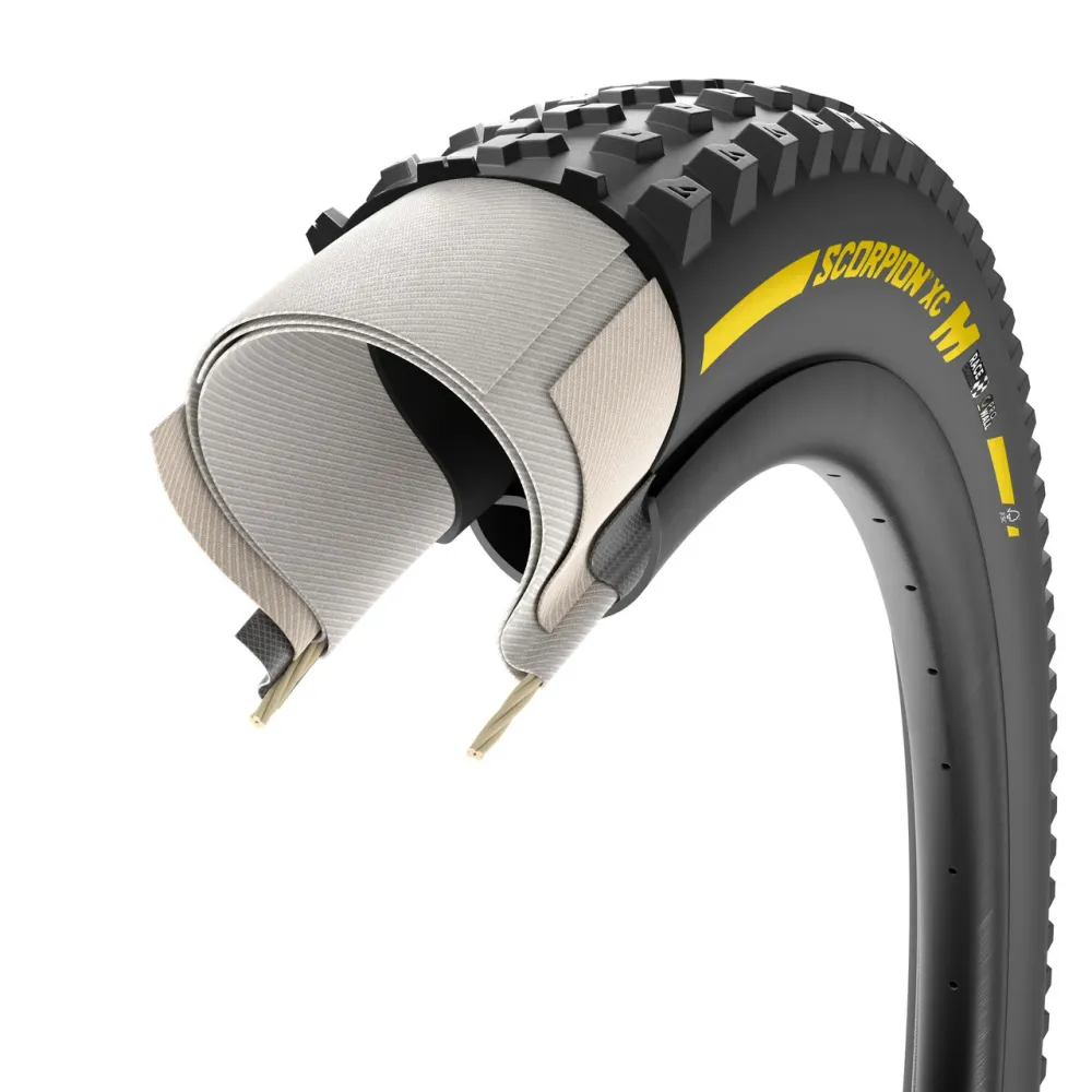 PIRELLI SCORPION RACE XC M ProWall 29x2.40 Tubeless Ready Soft Musta/Keltainen Team Edition -rengas PIRELLI SCORPION RACE...