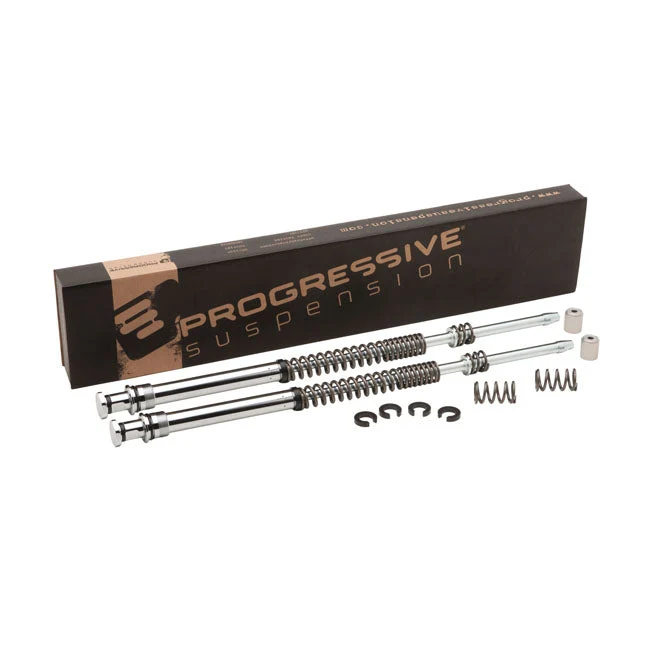 Progressive Suspension Symmetrinen yksiputkihaarukkainen patruunasarja Standard Height FLST 00-17