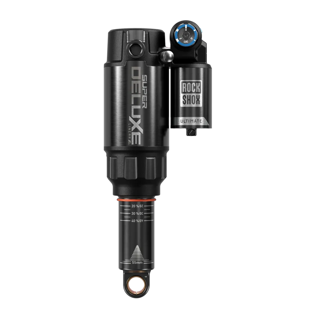 ROCKSHOX SUPER DELUXE ULTIMATE RC2T LINEAR XL D1 Trunnion iskunvaimennin Santa Cruz Valaan (2025+)