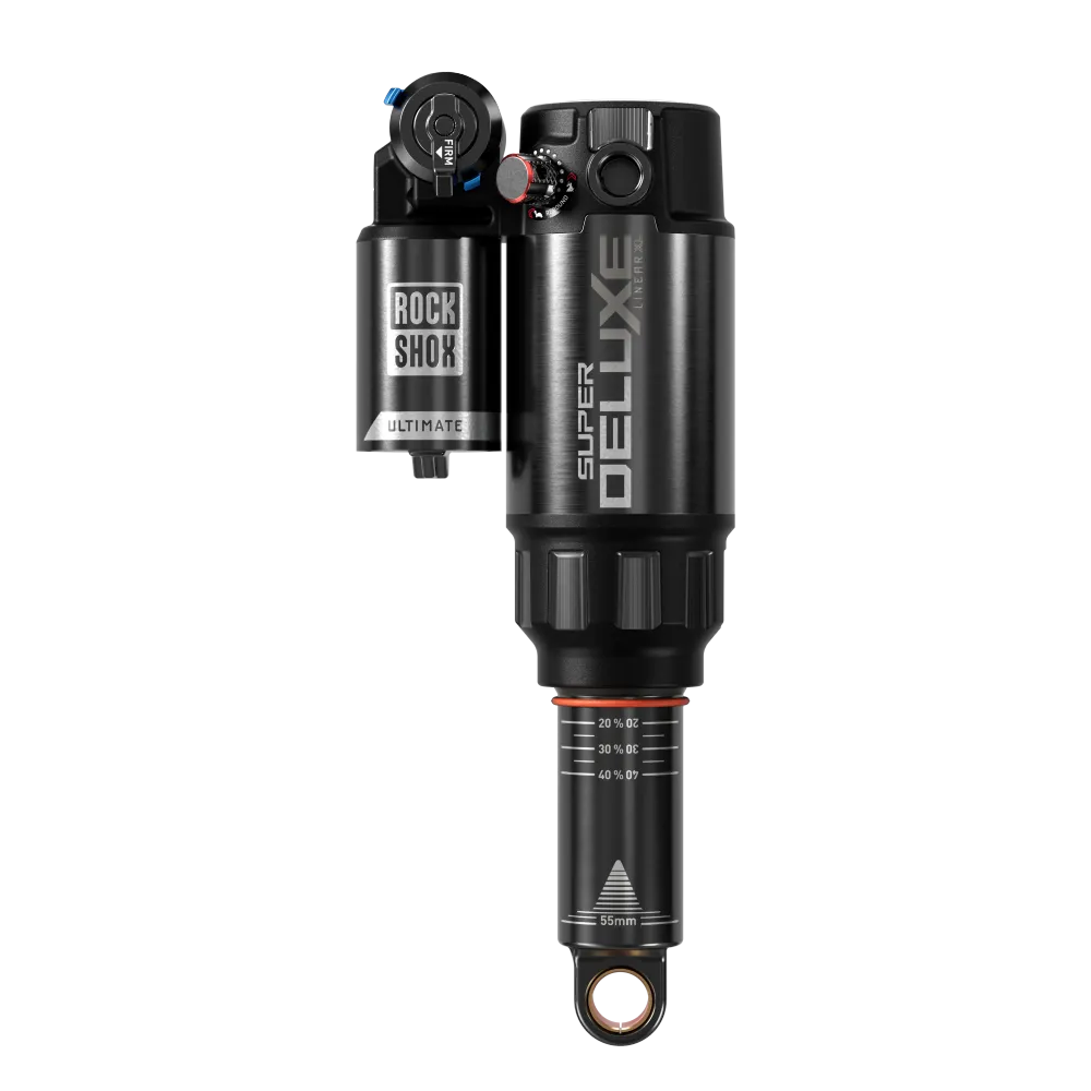 ROCKSHOX SUPER DELUXE ULTIMATE RC2T LINEAR XL D1 Trunnion iskunvaimennin Santa Cruz Valaan (2025+)