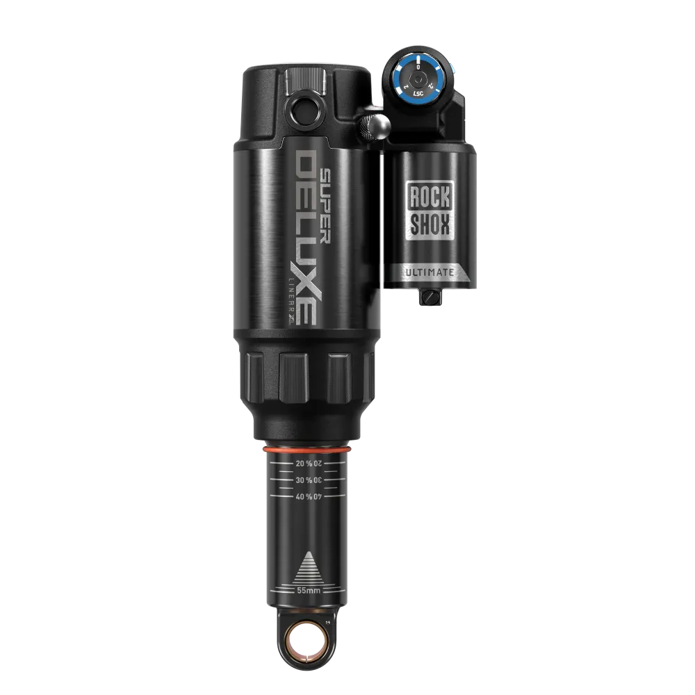 ROCKSHOX SUPER DELUXE ULTIMATE RC2T LINEAR XL D1 Trunnion iskunvaimennin Trek Fuel EXe 2023+ -malliin.