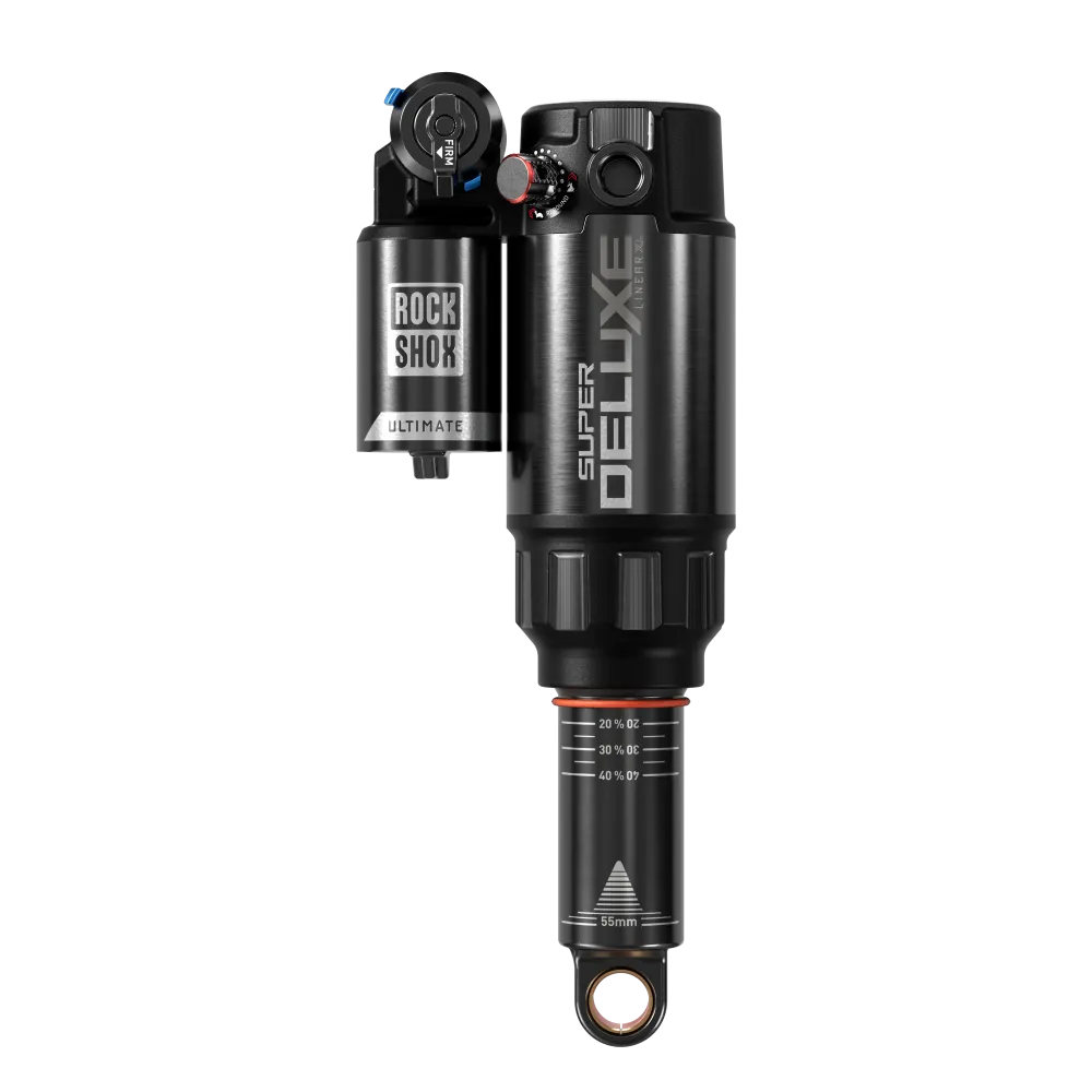 ROCKSHOX SUPER DELUXE ULTIMATE RC2T LINEAR XL D1 Trunnion iskunvaimennin Trek Fuel EXe 2023+ -malliin.