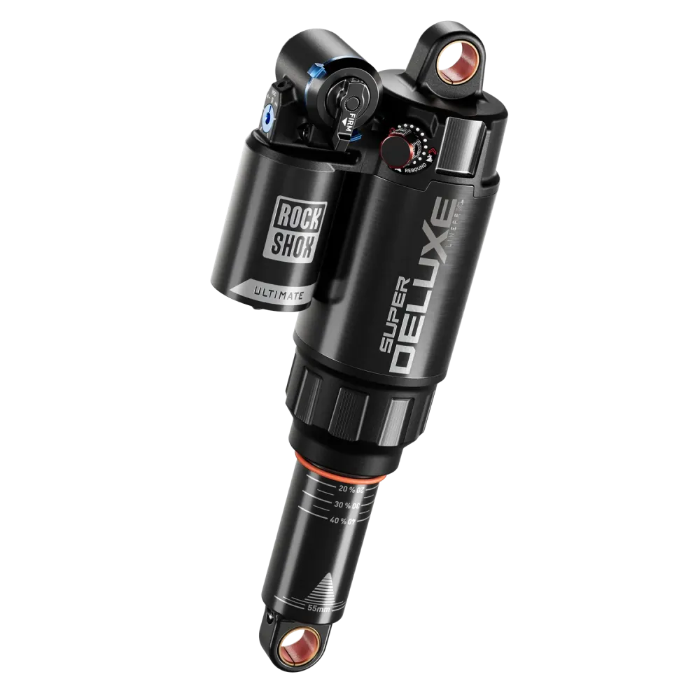 ROCKSHOX SUPER DELUXE ULTIMATE RC2T LINEAR XL D1 iskunvaimennin SantaCruz 5010 4,5/Furtado 2020+ -malliin.