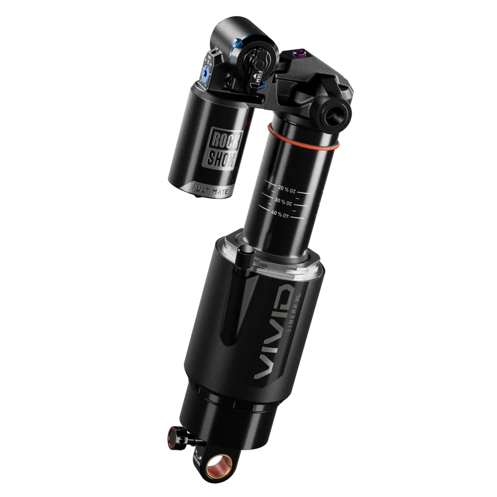 ROCKSHOX VIVID ULTIMATE RC2T LINEAR XL D1 Trunnion iskunvaimennin Santa Cruz Vala -malliin.