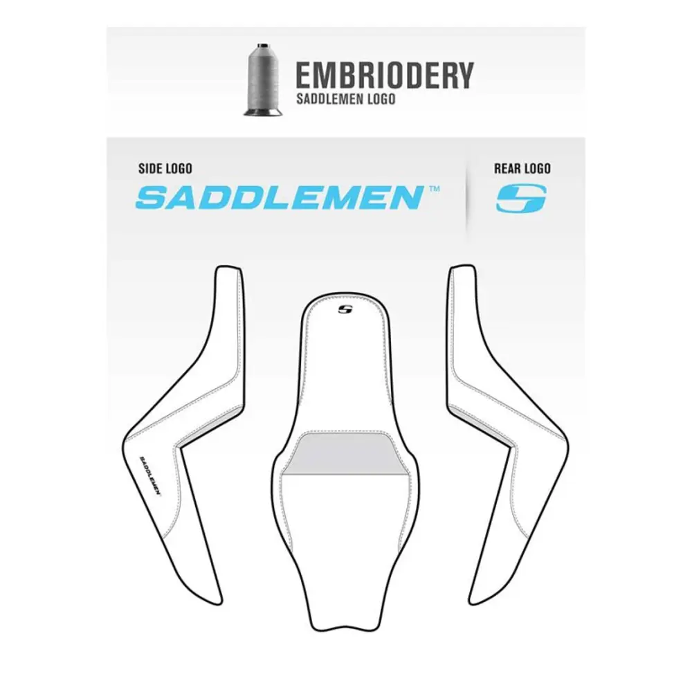 Saddlemen Step-Up Extended Reach Tuck-n-Roll / Lattice Stitch mallille Indian