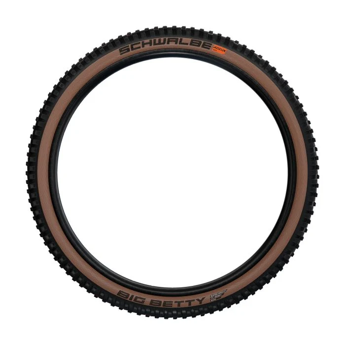 SCHWALBE BIG BETTY 29x2.40 ADDIX SOFT SUPERTRAIL Tubeless Ready Pehmeä ruskea rengas