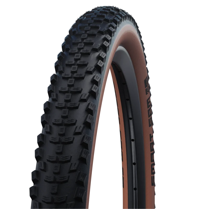 SCHWALBE SMART SAM 29x2.60 ADDIX PERFORMANCE RACEGUARD rengas Letkun tyyppi pehmeä musta/ruskea