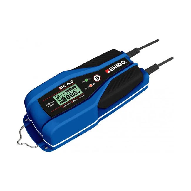 Shido kaksoisakkulaturi 12V DC 4.0A