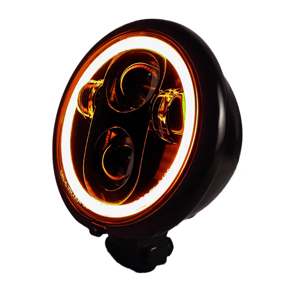 SMP Beam Halo 5.75" moottoripyörän LED-ajovalojen lisäosa