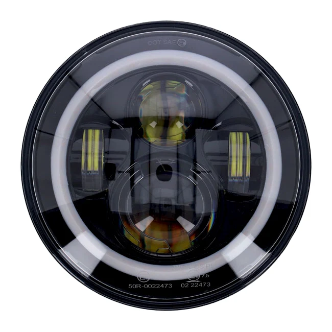 SMP Beam Halo 7" moottoripyörän LED-ajovalojen lisäosa