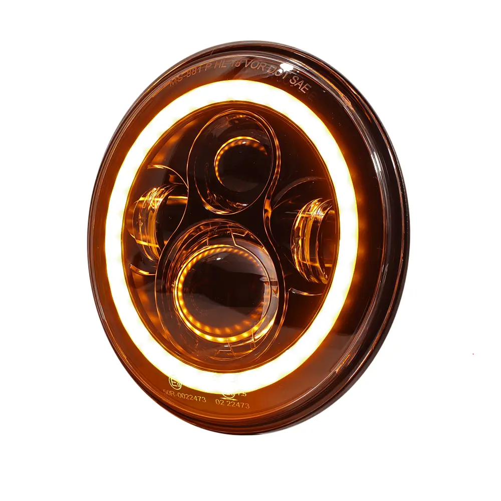 SMP Beam Halo 7" moottoripyörän LED-ajovalojen lisäosa