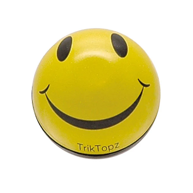 Trik Tropz venttiilikorkit Smiley keltainen