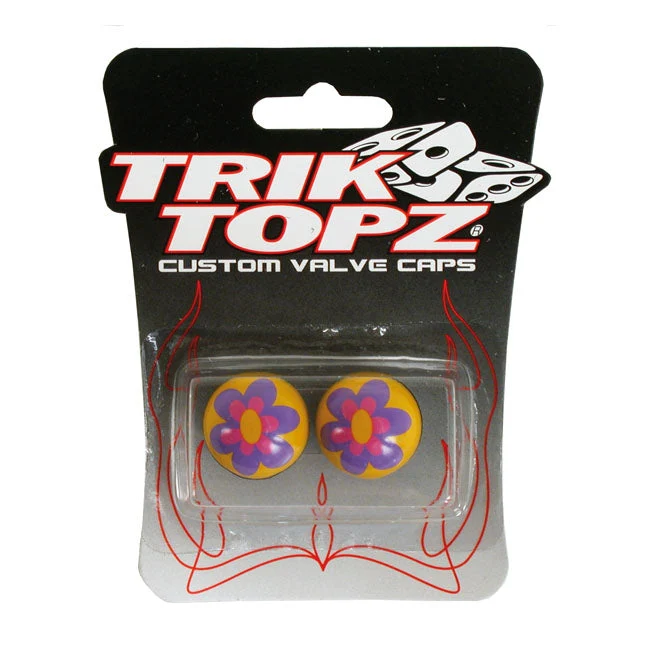 Trik Tropz venttiilin varren korkit Kukka violetti