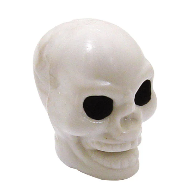 Trik Tropz venttiilinvarren korkit Skull Valkoinen