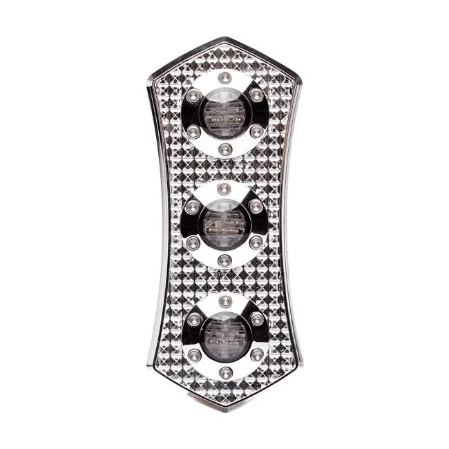 Vitys Design Diamond LED 3 1 takavalo kromi