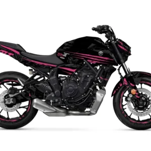 Yamaha MT-07 Grafiikat - "Venom" (Vaaleanpunainen)