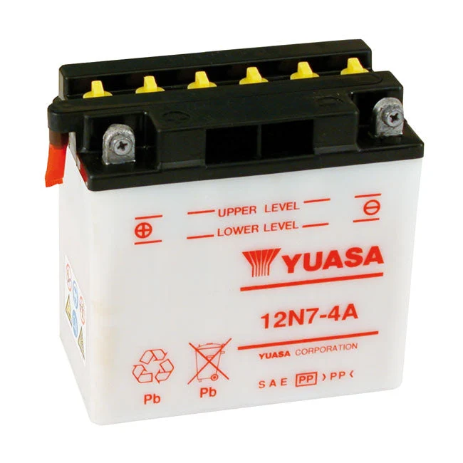 Yuasa 12N7-4A 12V lyijyhappoakku 7Ah 70CCA