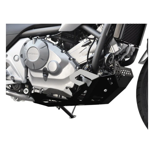 Zieger Moottorin suojus musta Honda 12-14 NC 700; 12-14 NC 700 S; 12-14 NC 700X; 14-20 NC 750 S; 16-20 750 X