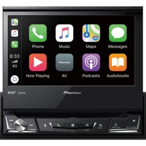 Pioneer AVH-Z7200DAB Apple CarPlay, Bluetooth ja USB