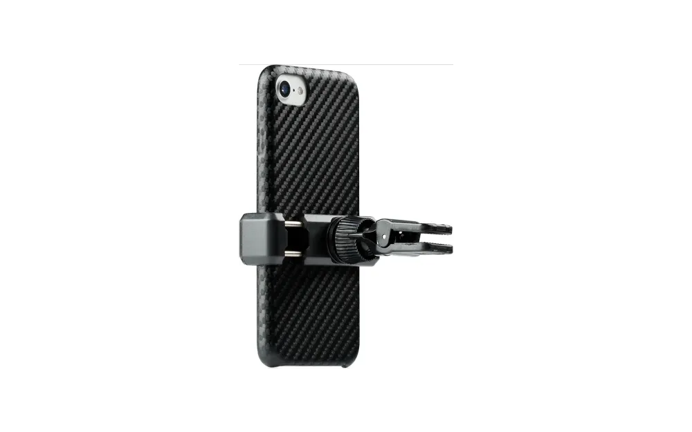 Wave Ventclip -autoteline, musta