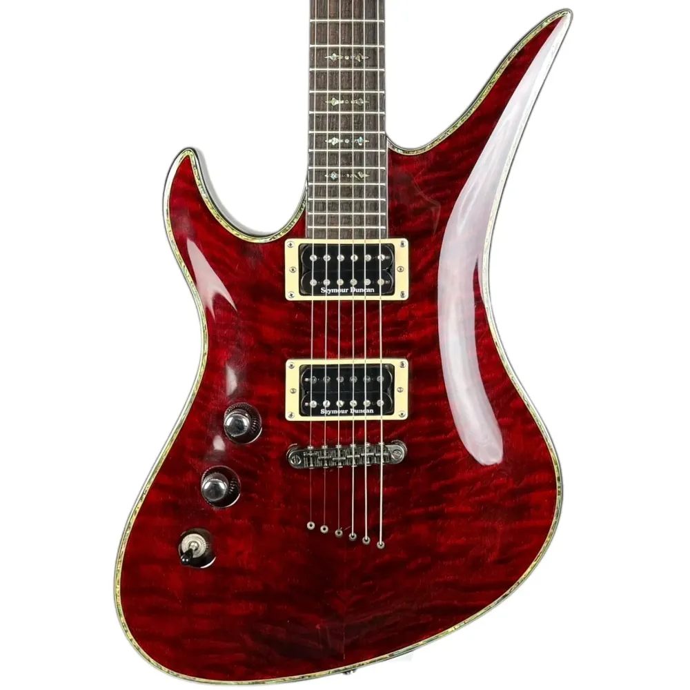 Schecter Hellraiser Avenger Vasenkätinen 2007 - Musta Kirsikka