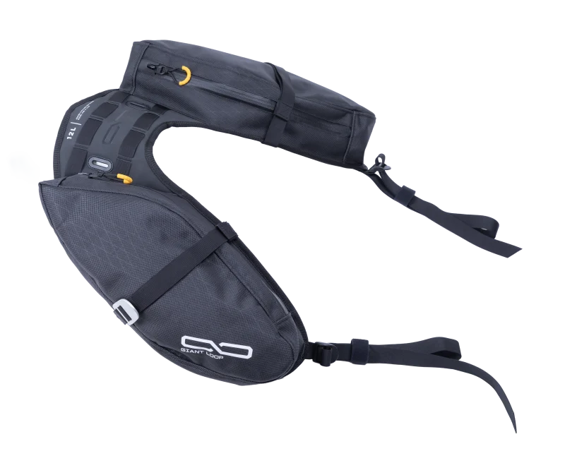 Giant Loop MoJavi Saddlebag Zip - Black
