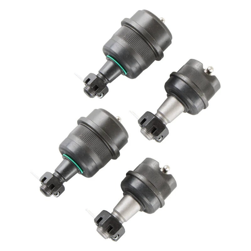 Synergy Jeep JK/WJ HD Knurled Front Ball Joint Set Dana 30/44 (w/2 Uppers + 2 Lowers)