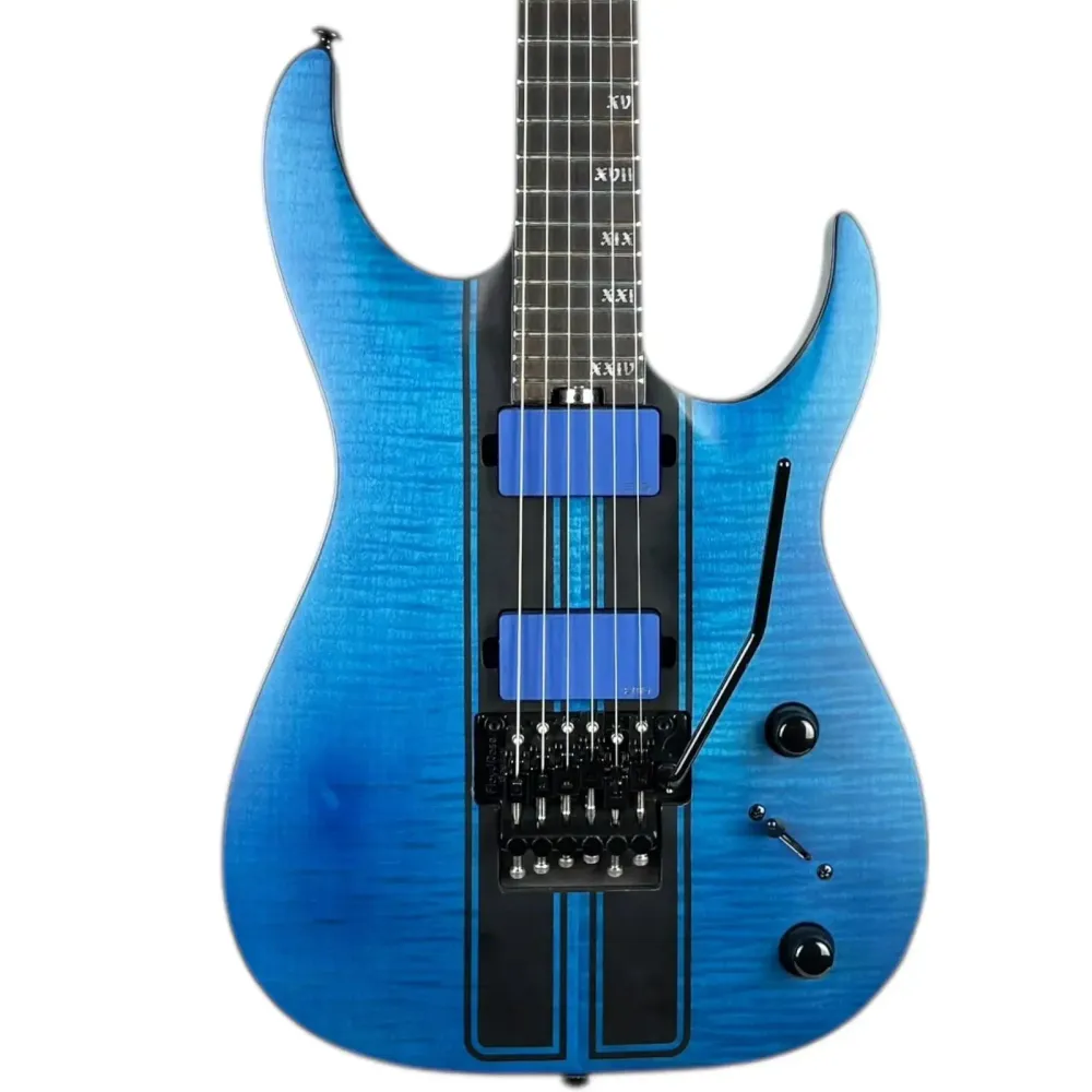 Schecter Banshee GT FR 2022 - Satiinin Sininen Läpinäkyvä