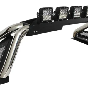 Go Rhino 14-19 Chevy 1500 LD (Classic) Sport Bar 2.0 Complete Kit w/Sport Bar+Retractable Light Mnt
