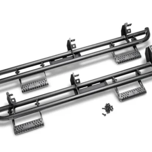 N-Fab RKR Step System 2019 Chevy/GMC 1500 Crew Cab - Cab Length - Tex. Black - 1.75in