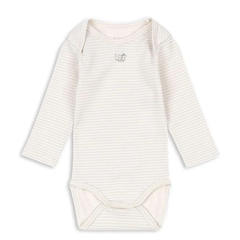 Fanga Fontana Fio Body - Langærmet - Stripe - OCS - Tea Stripe Ash Dawn 3m