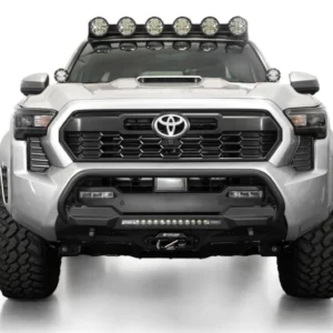 Addictive Desert Designs2024+ Toyota Tacoma Stealth Center Mount Winch Front Bumper w/ Top Hoop