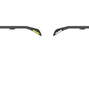 Road Armor 18-20 Jeep Wrangler JL Stealth Front Fender Flare w/Switchback LED DRL - Tex Blk