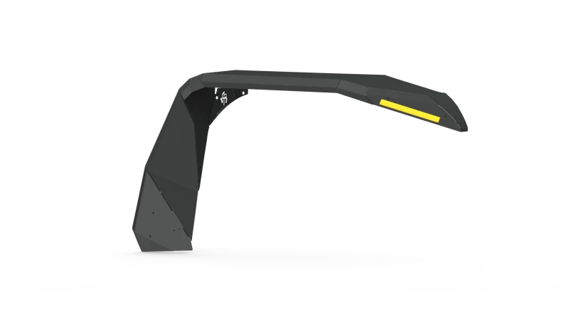 Road Armor 18-20 Jeep Wrangler JL Stealth Front Fender Flare w/Switchback LED DRL - Tex Blk