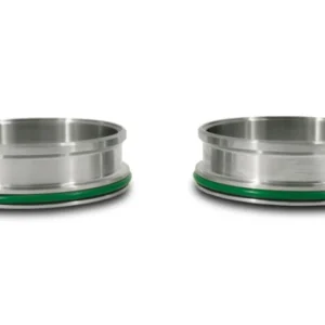 Vibrant Stainless Steel Weld Fitting w/ O-Rings 5in OD Tubing