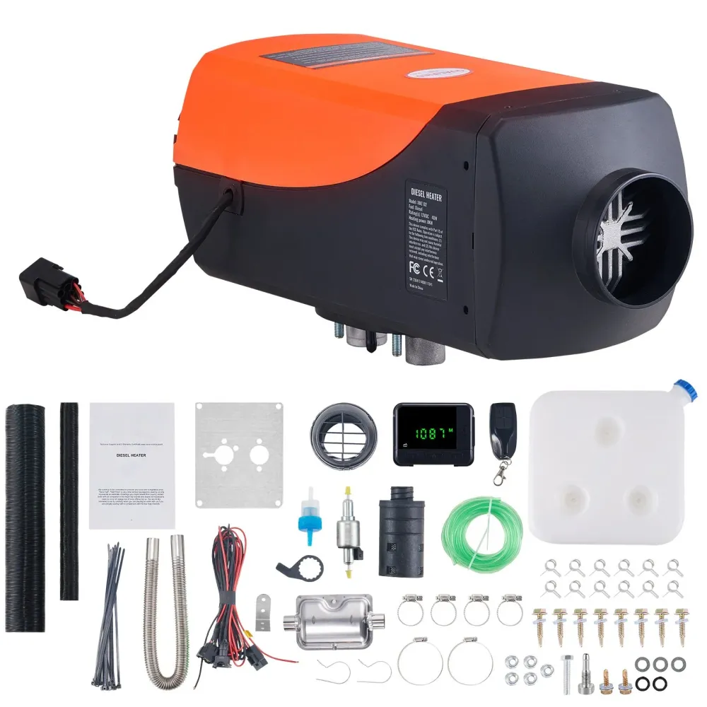 Diesel-ilmalämmitin 8 kW, Asennuspaketti