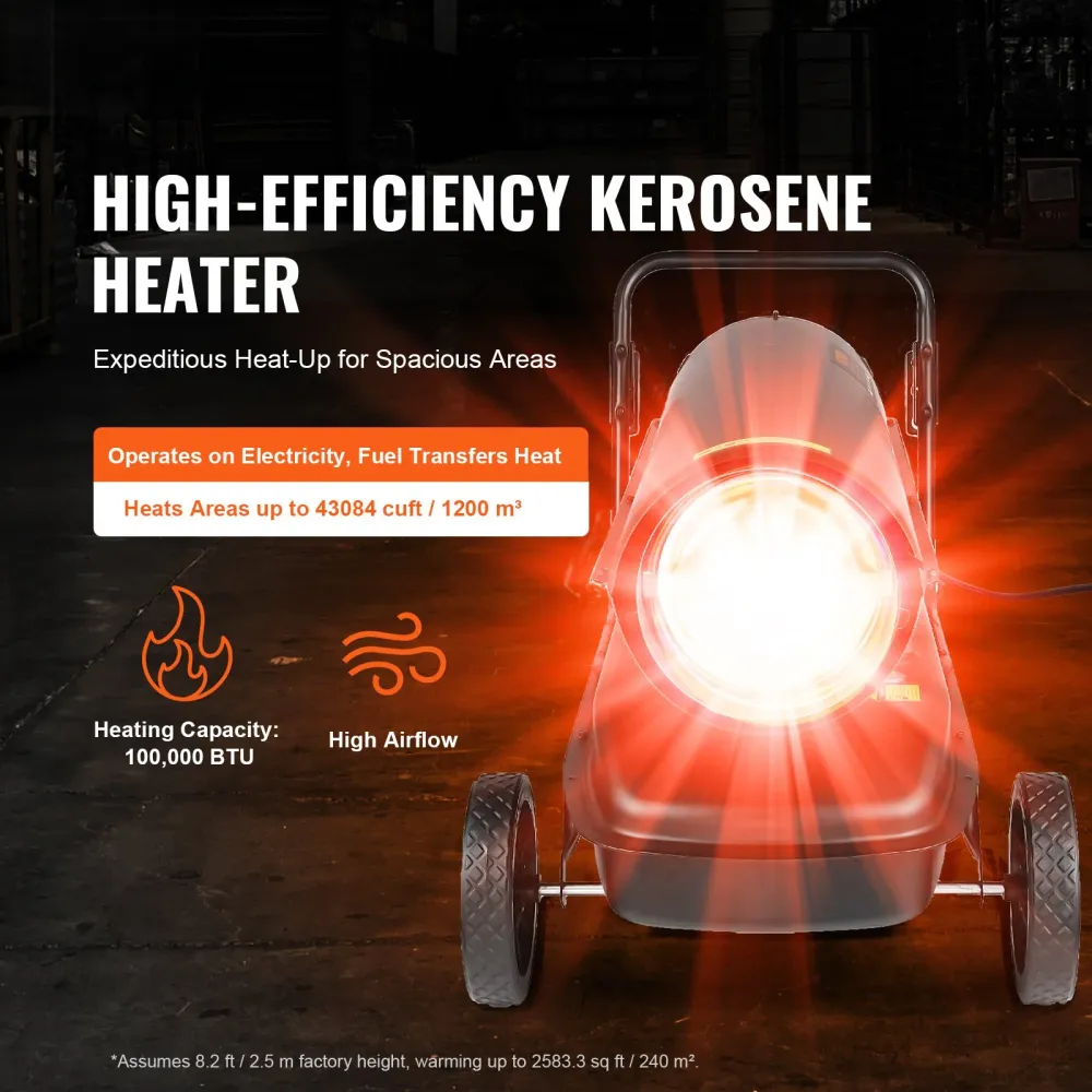 MEGA Industri Diesel lämmitin 29kW