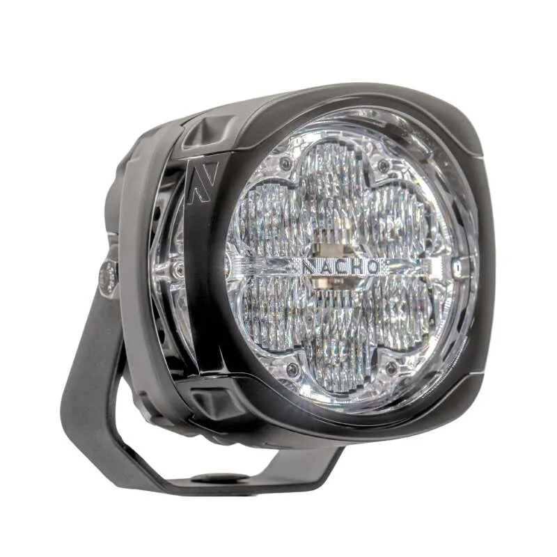Nacho Lighting Quatro Flood 4in. Offroad LED Light - Pair