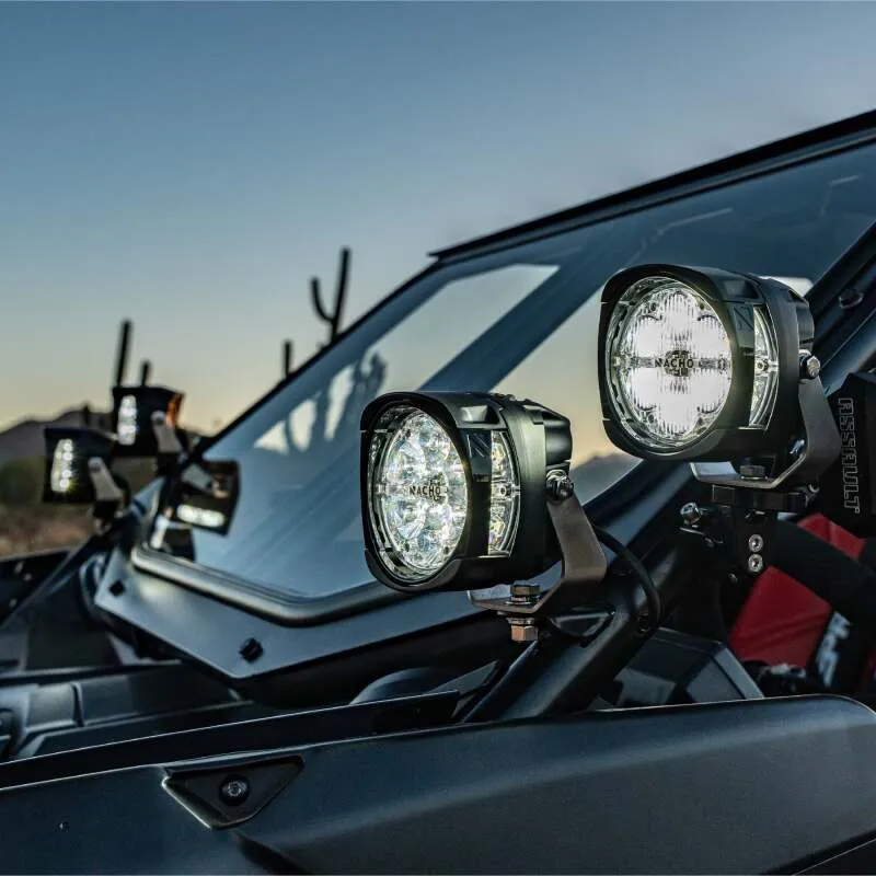 Nacho Lighting Quatro Spot 4in. Offroad LED Light - Pair
