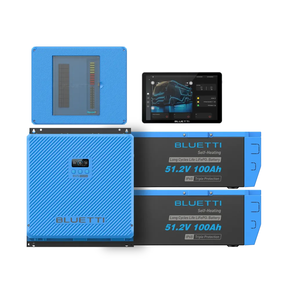 BLUETTI RV5+2/B4810+Epanel+Epad All--One RV Solar System BLUETTI-EU