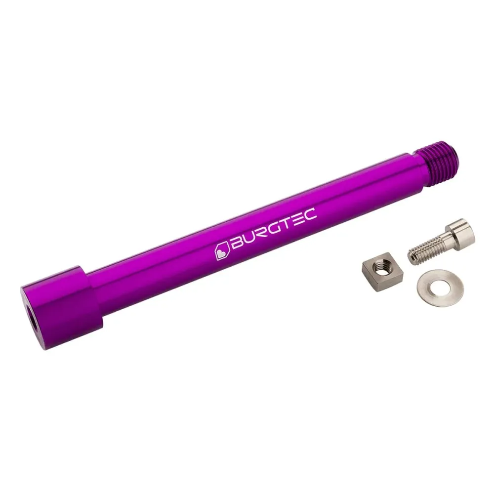 BURGTEC etupyörän akseli FOX-haarukalle 15x110 mm Boost KaboltX 2021 violetti