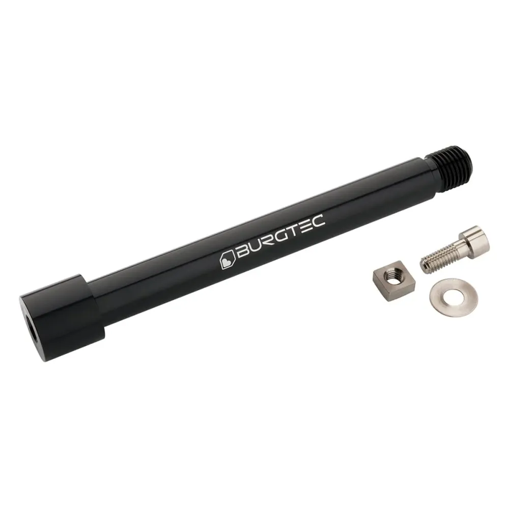 BURGTEC etupyörän akseli FOX-haarukalle 15x110 mm Boost KaboltX 2021 Musta