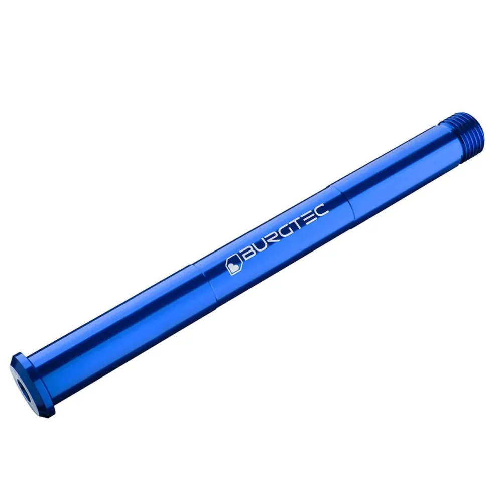 BURGTEC etupyörän akseli Rockshox-haarukalle 15x110 mm Boost Blue - sininen