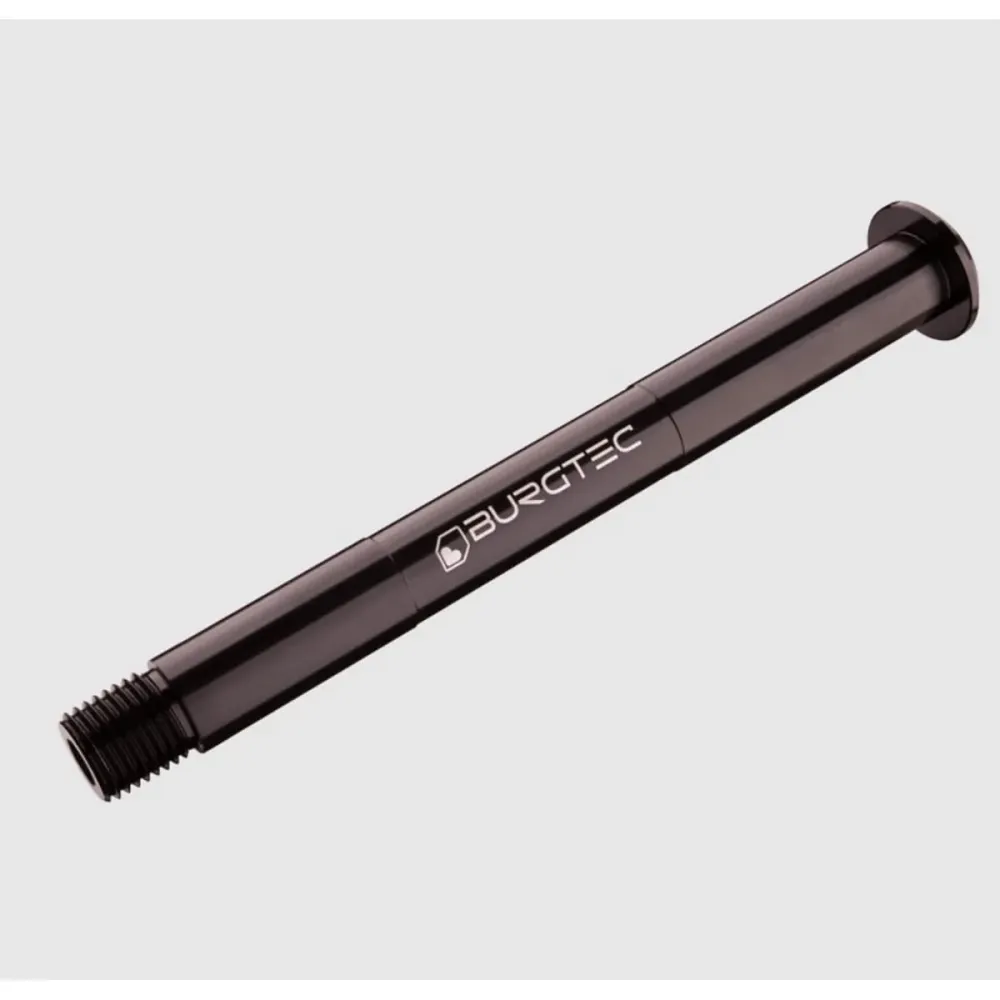 BURGTEC pyörän akseli FOX-haarukoille 15x100 mm edessä 2021 Musta